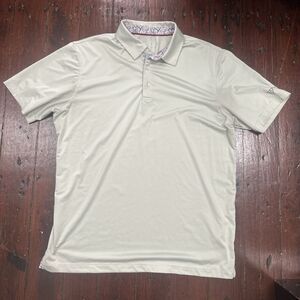 Maelreg Performance Polo Mens L Short Sleeve Mint Green